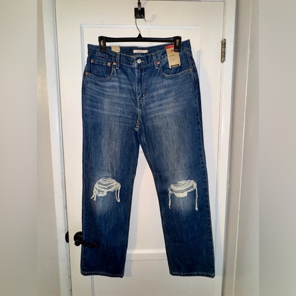 Women Levi’s straight jeans 32 NWT - Picture 1 of 5